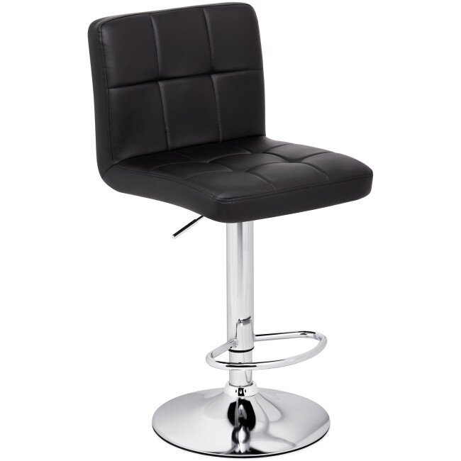 Барный стул Paskal black / chrome Барный стул Paskal black / chrome