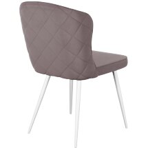 Стул DikLine 209 B5 LATTE, ножки белые