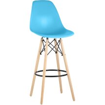 Стул Eames DSW барный бирюзовый