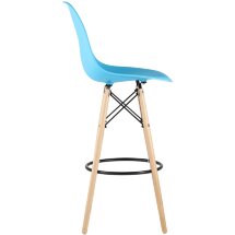 Стул Eames DSW барный бирюзовый