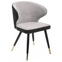Стул на металлокаркасе Calipso light grey