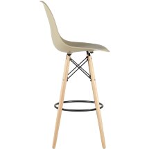 Стул Eames DSW барный бежевый