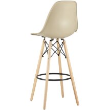 Стул Eames DSW барный бежевый