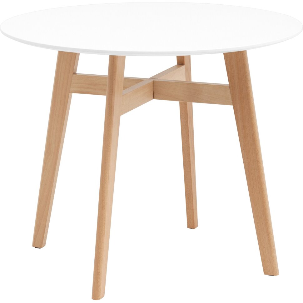 Стол обеденный Target Circle 90*90 белый 