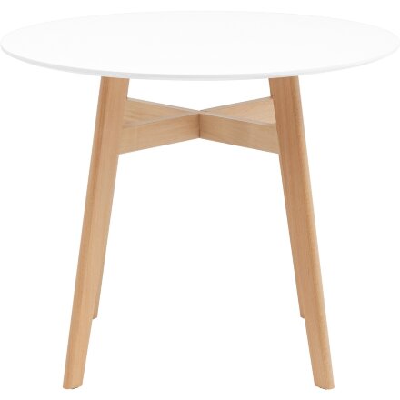 Стол обеденный Target Circle 90*90 белый 