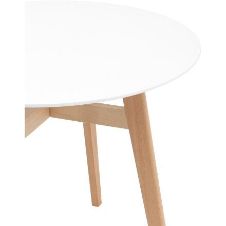 Стол обеденный Target Circle 90*90 белый 