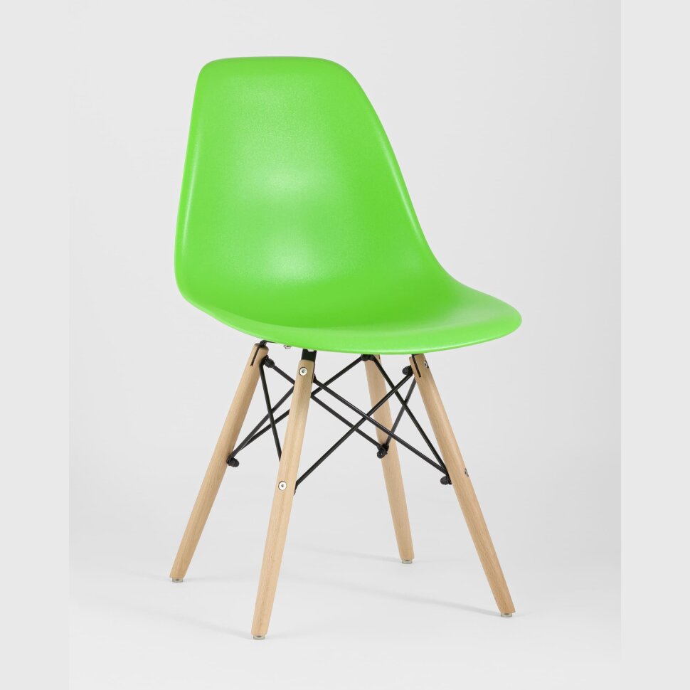 Стул Eames DSW светло-зеленый x4 