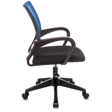 Кресло офисное TopChairs ST-Basic сетка/ткань синий 