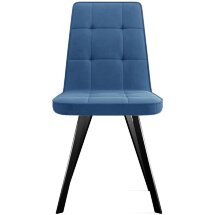Стул DikLine 207 B8 BLUE  /ножки черные