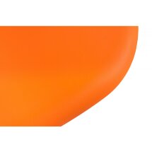 Стул деревянный Eames PC-015 оранжевый