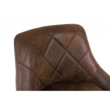Барный стул Curt vintage brown