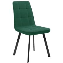 Стул DikLine 207 В10 GREEN, ножки черные