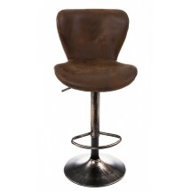 Барный стул Over vintage brown