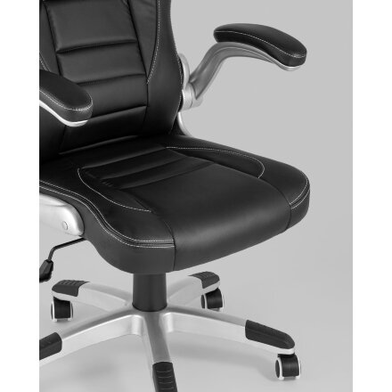 Кресло игровое TopChairs Genesis черное 
