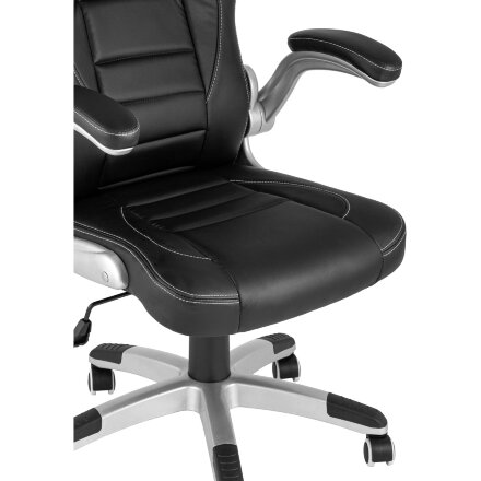 Кресло игровое TopChairs Genesis черное 