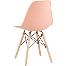 Стул Eames Style DSW персиковый (разборный каркас)