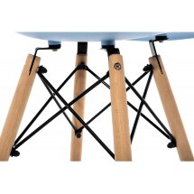 Стул деревянный Eames PC-015 blue