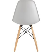 Стул Eames Style DSW светло-серый (разборный каркас)