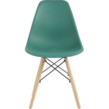 Стул Eames Style DSW серо-зеленый (разборный каркас)