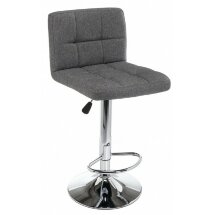 Барный стул Paskal grey fabric