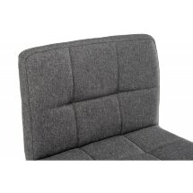 Барный стул Paskal grey fabric