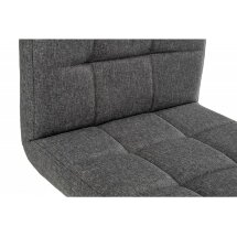 Барный стул Paskal grey fabric