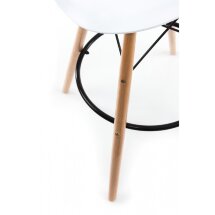Барный стул Eames PC-007 белый