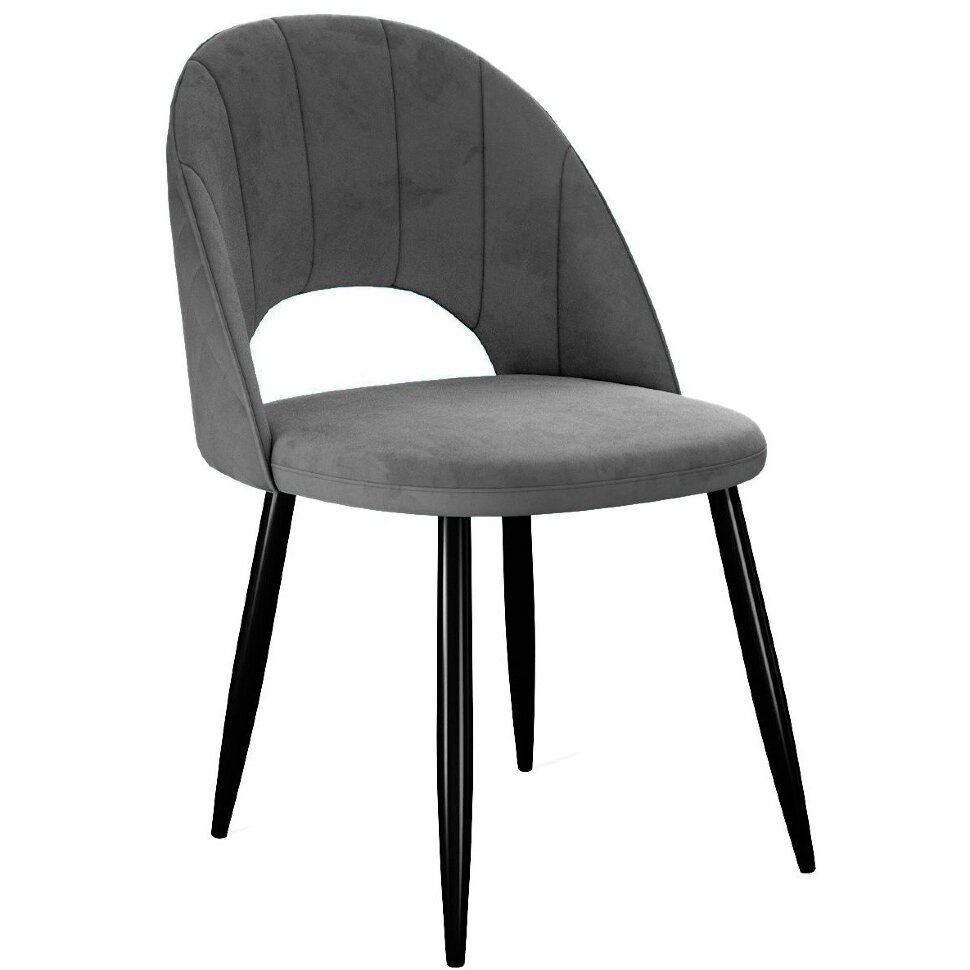 Стул DikLine 217 B22 GREY, ножки черные 