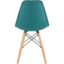 Стул Eames Style DSW темно-бирюзовый (разборный каркас)