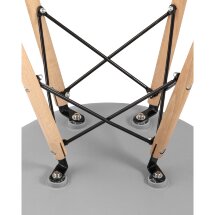Стул Eames Style DSW темно-бирюзовый (разборный каркас)