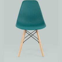 Стул Eames Style DSW темно-бирюзовый (разборный каркас)