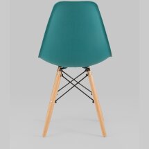 Стул Eames Style DSW темно-бирюзовый (разборный каркас)