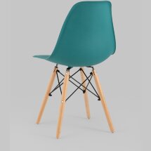 Стул Eames Style DSW темно-бирюзовый (разборный каркас)