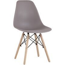 Стул Eames Style DSW темно-бежевый (разборный каркас)