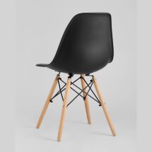 Стул Eames Style DSW черный (разборный каркас)