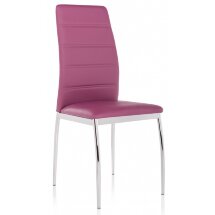 Стул на металлокаркасе Okus purple