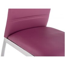 Стул на металлокаркасе Okus purple