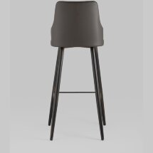 Стул барный Stool Group Коналл экокожа таупе металлические ножки
