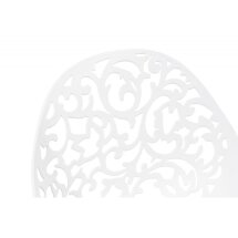 Стул на металлокаркасе Lace белый