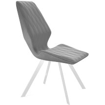 Стул DikLine 242M B22 GREY/ ножки белые