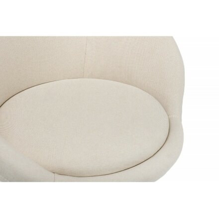 Барный стул Cotton beige fabric 