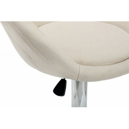 Барный стул Cotton beige fabric 