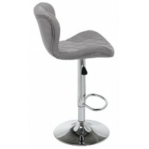 Барный стул Porch grey fabric