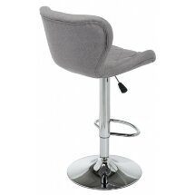Барный стул Porch grey fabric