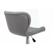 Барный стул Porch grey fabric