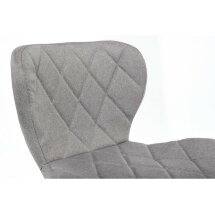 Барный стул Porch grey fabric