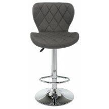 Барный стул Porch dark grey fabric