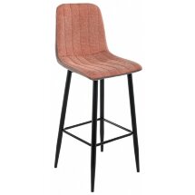 Барный стул Marvin terracotta / brown