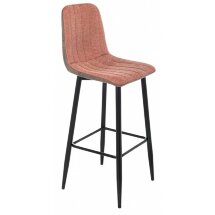 Барный стул Marvin terracotta / brown