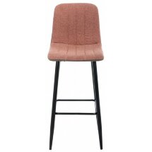 Барный стул Marvin terracotta / brown